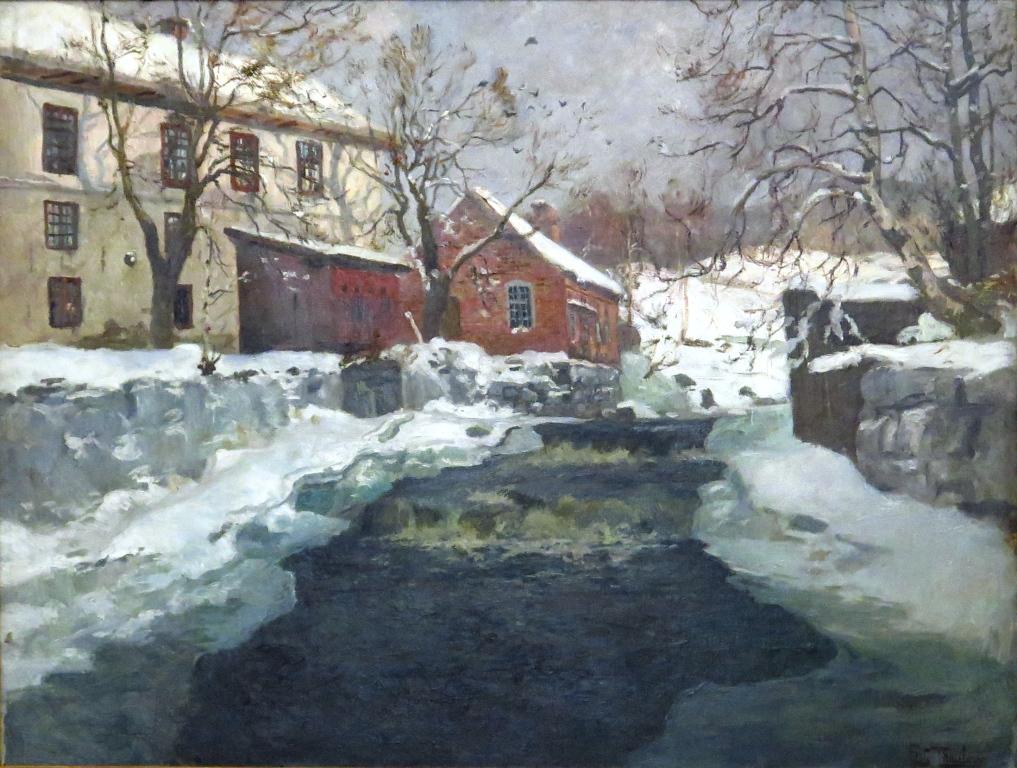 La Vielle Fabrique - Frits Thaulow Musée des Beaux-Arts de Rouen