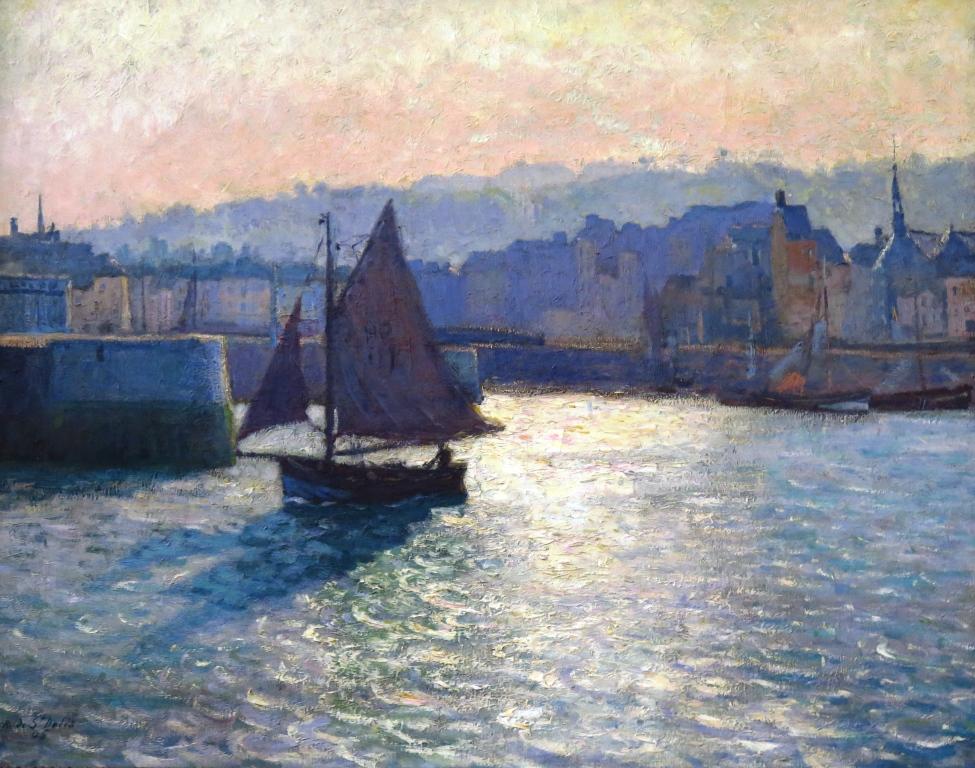 Le Port d'Honfleur - René de Saint-Delis - 1905 Musée des Beaux-Arts de Rouen, donation François Depeaux