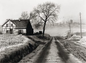 Paysage près d'Essen et charbonnage "Rosenblumendelle" - 1928